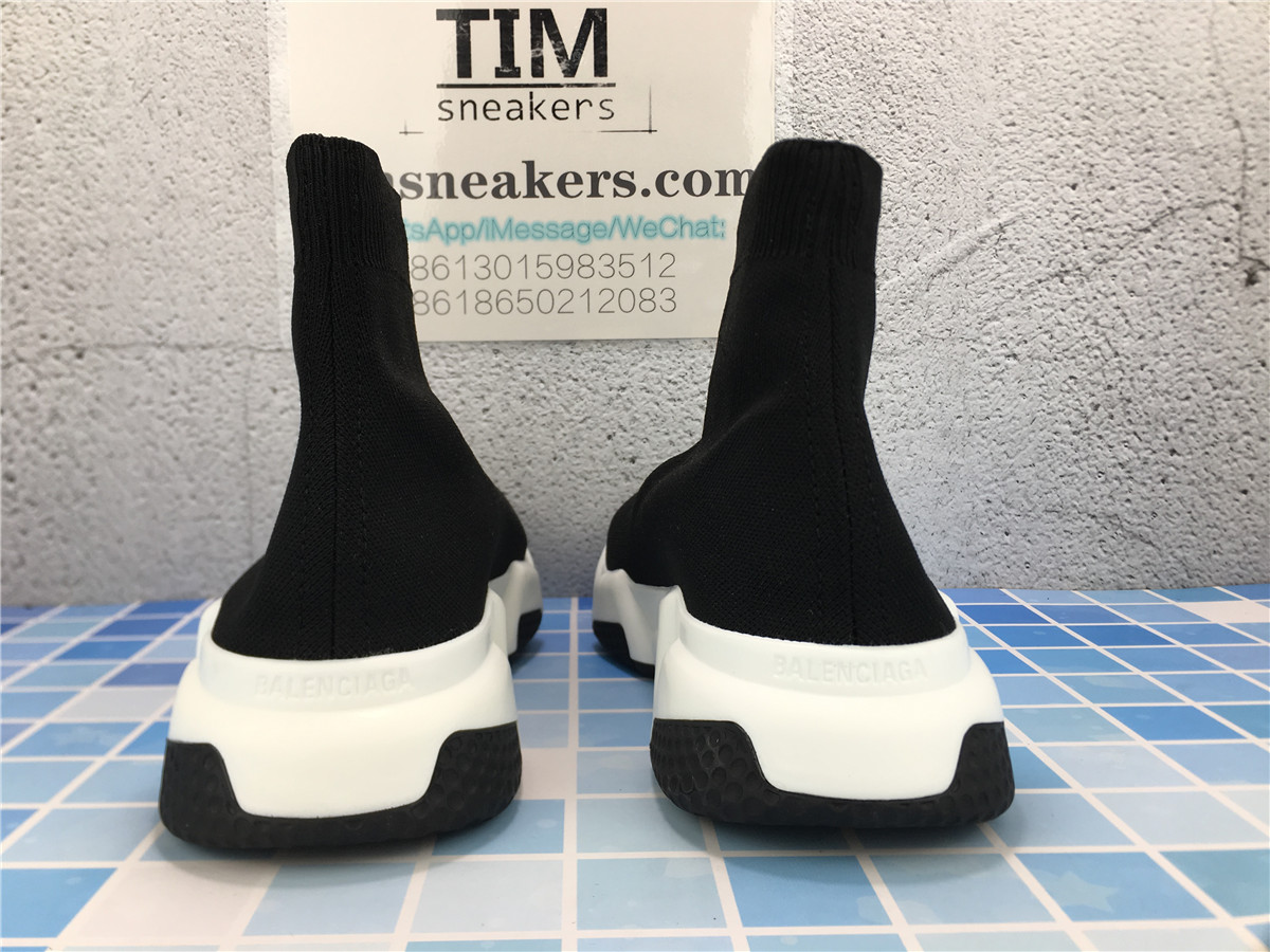 Balenciaga Speed Trainer Black White